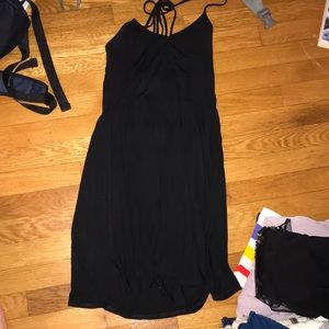 Black beach dress